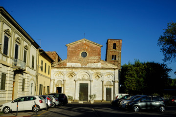 Obraz premium Church of San Michele degli Scalzi. Pisa, Italy