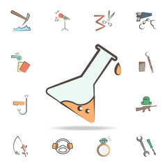 scientist tools icon. Detailed set of tools of various profession icons. Premium graphic design. One of the collection icons for websites, web design, mobile app