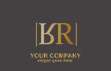 RR logo monogram vector design