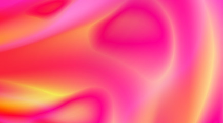 Abstract cerise red blurred background with neon gradient. Vector wallpaper