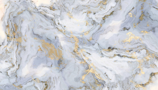 White curly marble © aregfly