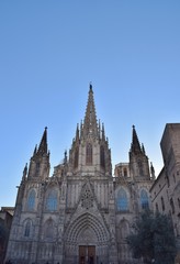 Fototapeta na wymiar Cattedrale di Barcellona