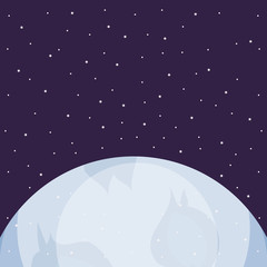 Space planets design