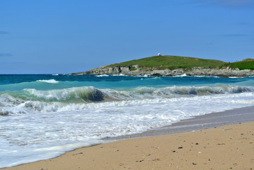 Küste, Südengland, Cornwall