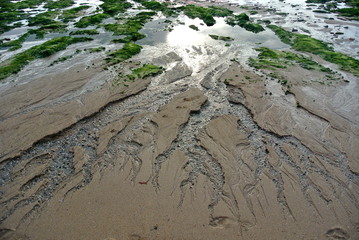 Abendstimmung am Strand von Newquay