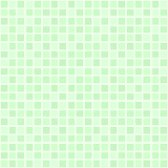 Green square pattern. Seamless vector