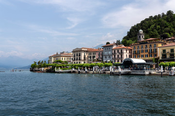 Bellagio town at the famous Italian lake Como