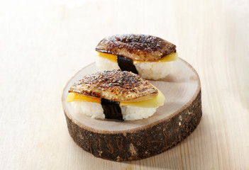 Delicious Japanese food, sushi