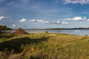 View of fjord near Holbaek, Denmark