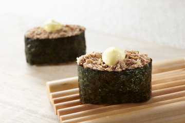 Delicious Japanese food, sushi