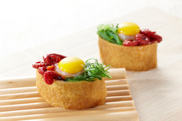 Delicious Japanese food, sushi