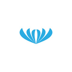 Fototapeta na wymiar Lotus Flower logo design