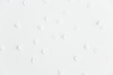 white petals background.top view.