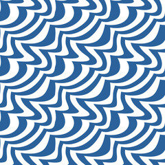 Abstract geometric decorative art seamless pattern