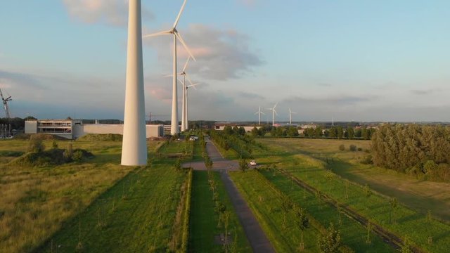 Dalton Windmills on the Evolis site Kortrijk