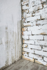 wall brick white pattern