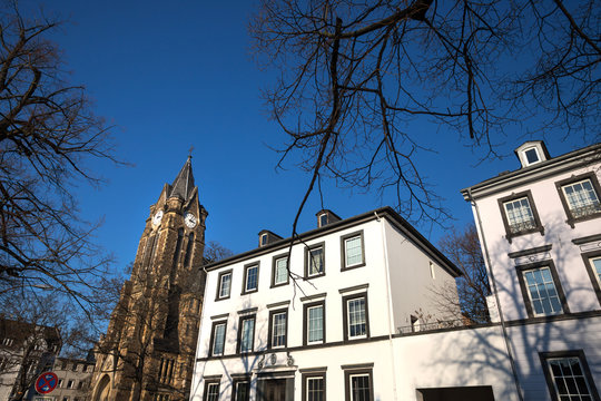 neuwied historic city near the rhine river in Rhineland Palatinate germany