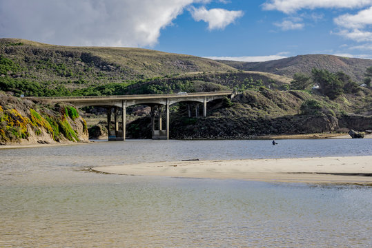 San Gregorio Lagoon and Surf Beach