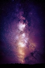 Purple Milky Way