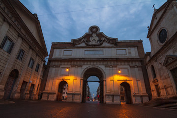 Old Vatican Town of Rome, Italy in Europe