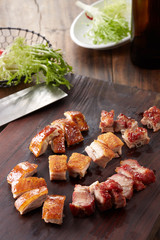 Delicious Chinese food, braised combination