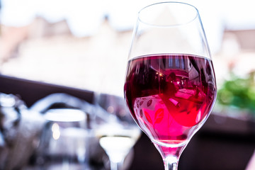 Verre de vin rouge