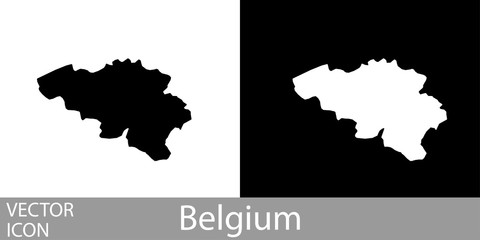 Belgium detailed map