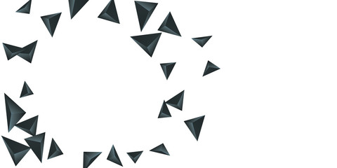 Triangle background. Abstract composition of triangular pyramids. © niko180180