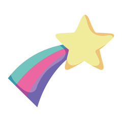 Obraz premium shooting star design