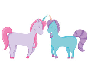 cute unicorns design