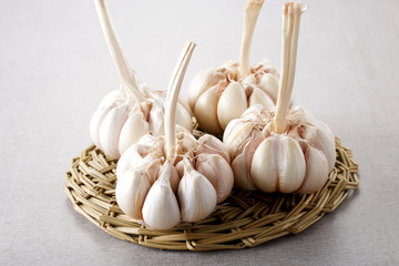 Fresh ingredients, garlic
