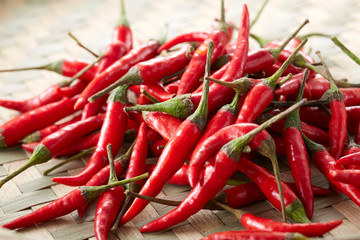 Fresh ingredients, red pepper