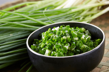 Fresh ingredients, chives