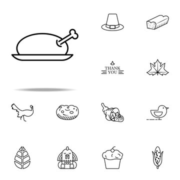 Grateful, gratitude icon. Thanksgiving day icons universal set for web and mobile