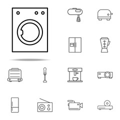 washing machine icon. web icons universal set for web and mobile
