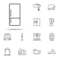 fridge icon. web icons universal set for web and mobile