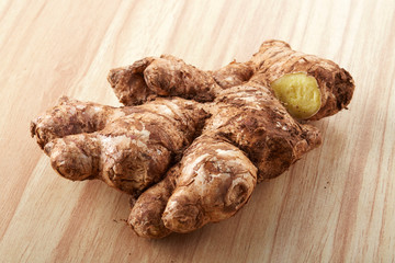 Fototapeta premium Fresh ingredients, ginger