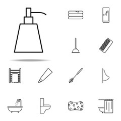 Fototapeta premium liquid soap icon. web icons universal set for web and mobile