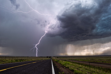 Lightning storm
