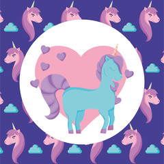 cute unicorn design