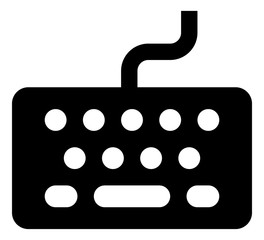 Keyboard User Input Vector Icon.eps