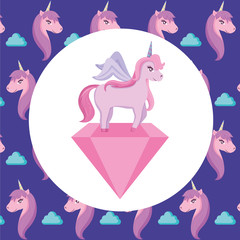 cute unicorn design