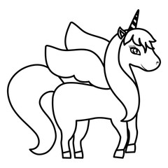 cute unicorn icon