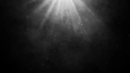 Cinematic background with moving particles on a concrete wall