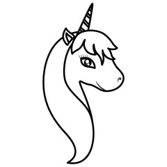 Cute unicorn design
