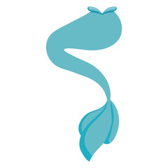 mermaid tail icon 