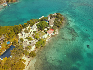 コロンビアのロサリオ島の海岸