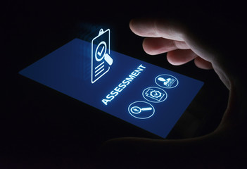 Assessment Analysis Evaluation Measure Business Analytics Technology concept