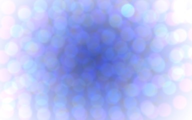 abstract background with blue bokeh