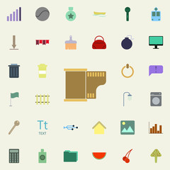 camera roll icon. color web icons universal set for web and mobile